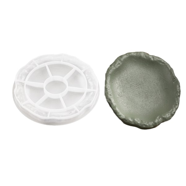 Sten Opbevaringsbakke Silikoneform DIY Epoxy Resin Cement Gipsforme Håndlavet