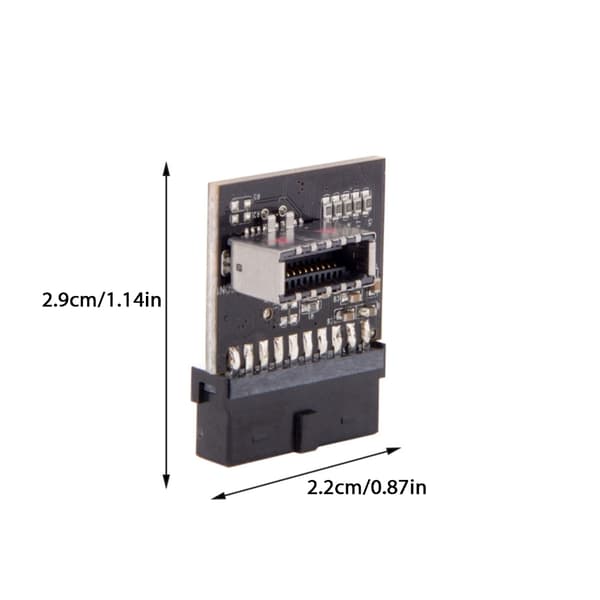 19-pin Header til USB3.2 Konvertere USB3.1 20-pin til USB3.0 19/20-pin Adapter