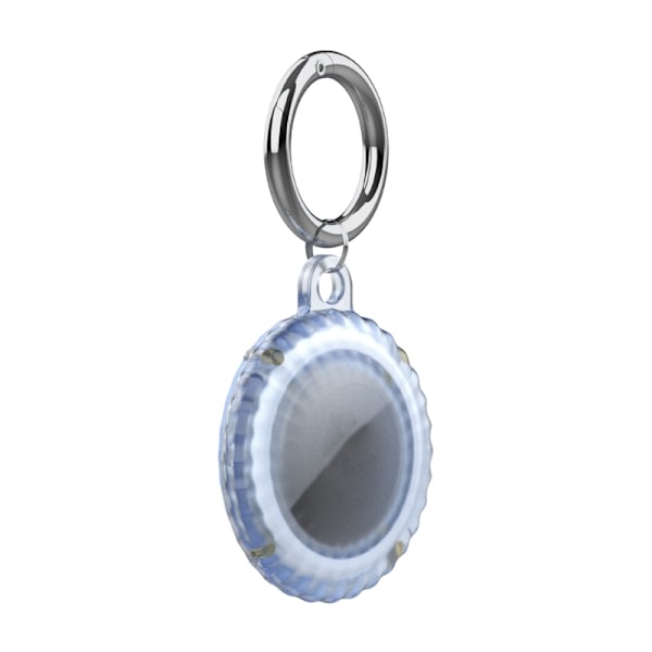 Case för Airtags Tracker Hållare PC Nyckelring Case Tracker Chain Locator Finder Tillbehör Anti-lost Blue