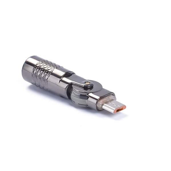 Typ C till USB L-formad adapter för effektiv laddning och datasynkronisering