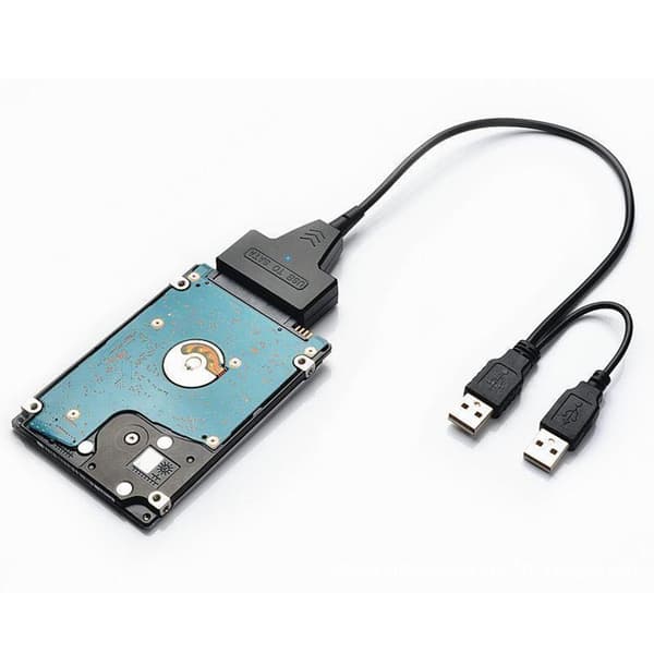 USB 2.0 - SATAIII -kiintolevyadapterikaapeli USB2.0 - SATA-kiintolevykaapeli