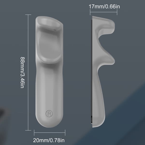 2 stk spilltilbehør nettbretthåndtak silikongrep for gamepad-joysticker
