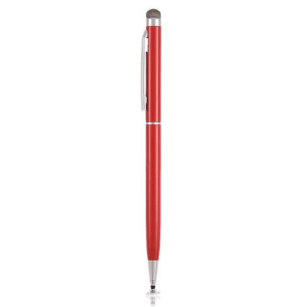 Universal Mobil Stylus Penna 14 cm rundad tunn spets för pekskärmar Ritpenna för telefon , 1 st Red