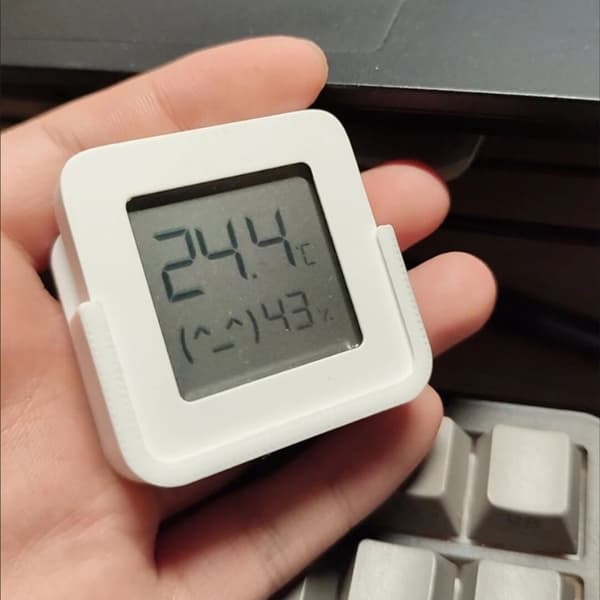 Multifunktionel Monteringsbase Lille Monteringsplatform til Termometre 2 Hygrometer