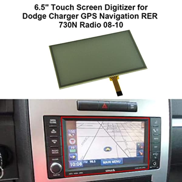 Glas Digitizer Kompakt 6,5-tommer Skærm Touch-skærm passer til E38/E39/X5