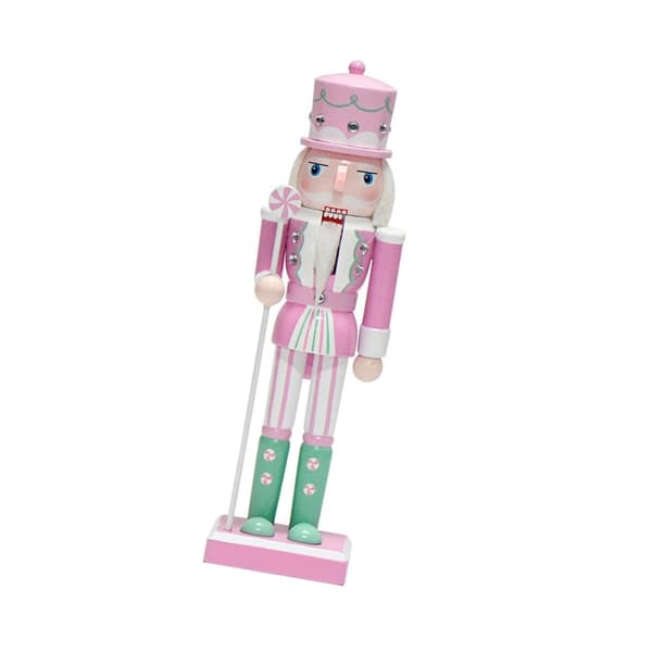 Julnötknäppare 25cm Godisfärg Soldatfigur Heminredning Present B