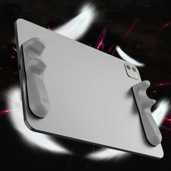 2 stk spilltilbehør nettbretthåndtak silikongrep for gamepad-joysticker