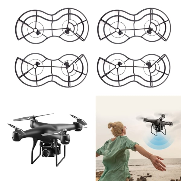 360° Propeller Guard Skyddsringar Skydd för Mini 3 Pro/Mini 3 Flight Lätta propellersköldar för nybörjare