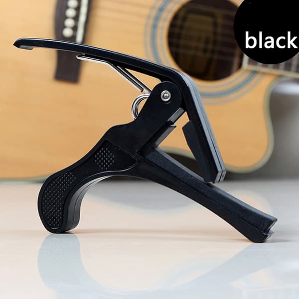 Gitarrstämningsklämma Snabbt Byte Gitarrkapo för Akustiska och Elektriska Gitarrer