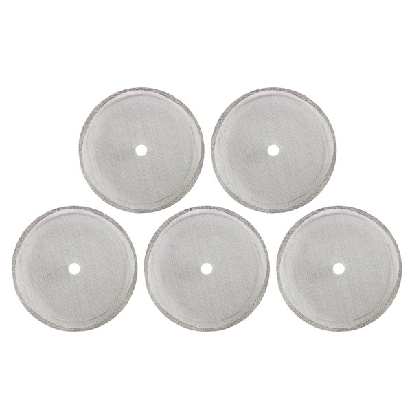 Stempelkande Kaffefilter Mesh 5x 350ml/800ml/1000ml Genanvendeligt Rustfrit Stål