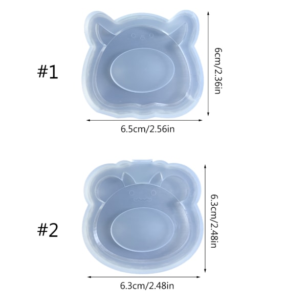 Silikon form DIY Quicksand Shaker Mould Kristall Epoxi Hartsform Oregelbunden form Väska hänge Ornament 1