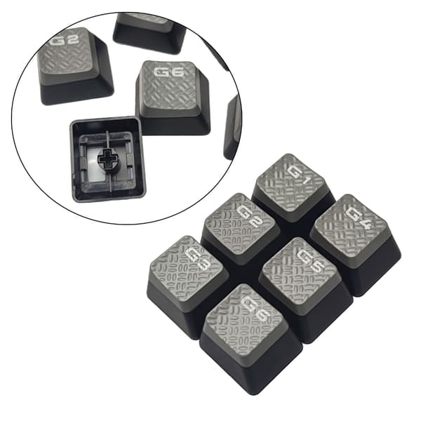 G1/2/3/4/5/6 Keycap til STRAFE K95 Mekanisk ABS Bagbelyst Keycap
