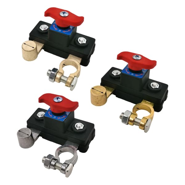 Batteri Isolationskontakter Rustfast Messing Design Nem Installation Pure copper