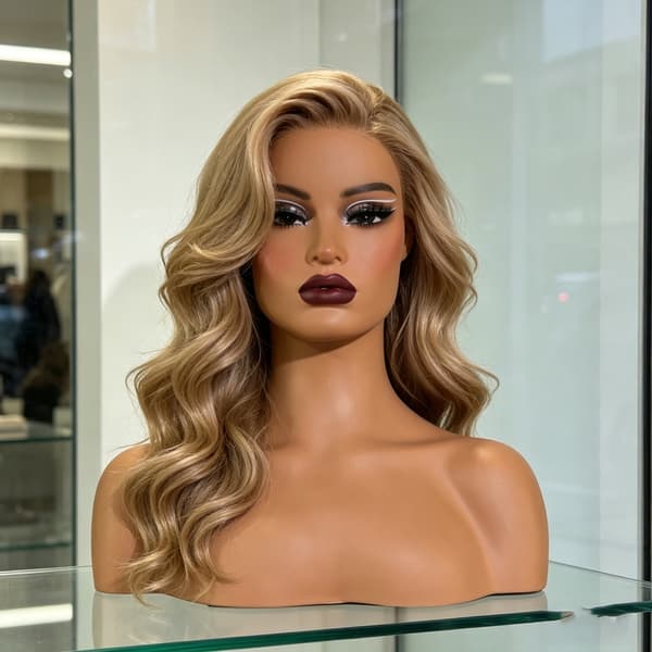 Kvalitet Halvkropps Mannequin Hode For Parykker Hatter Og Tilbehør Utstillingsstativ