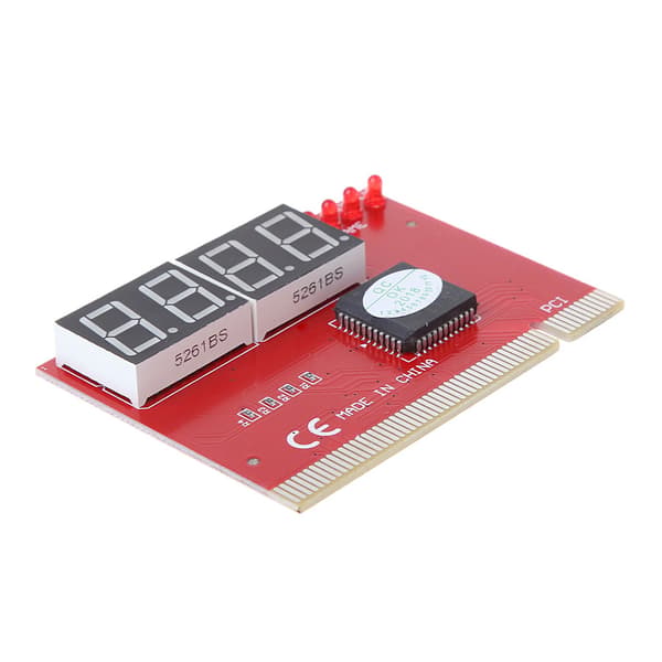 PC-datamaskin hovedkortanalysatorsett Digital PCI 4-sifret PCI- og ISA PC-tester