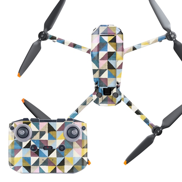 Vattentätt självhäftande PVC Drone Skin Kroppsskydd Fjärrkontroll Armskydd för Mavic 3 Tillbehör