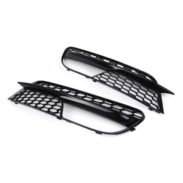 ABS Sort Auto Grill 8T0807681H, 8T0807682H Grilldæksel Beskyttelse