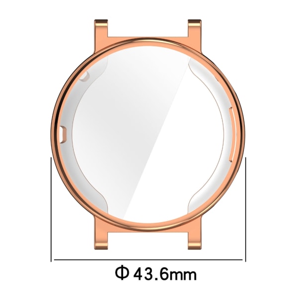 Skärmskydd Mjukt hölje Lämpligt för Watch GT4 Reptåligt cover Stötfångare Skal Stötsäkert case Clear 46mm