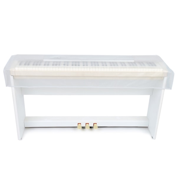 Transparent Frosted Piano Cover 61 76 88 Tangenter Digital Piano keyboard Cover White