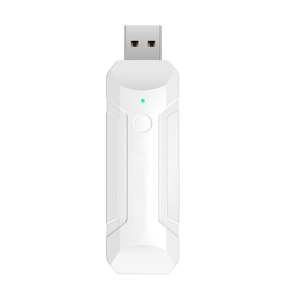 USB-adapter Spelkontroll Tangentbord Mus-omvandlare för Gamepad-anslutning med Extern Strömförsörjningsport Portabel