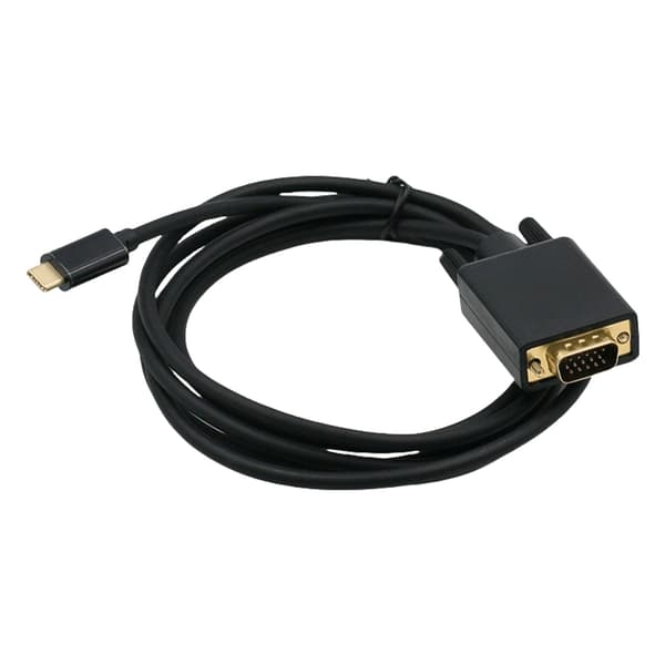 Kompatibilitet USB3.1 Type C til VGA 31 tommer kabel til bærbare computere og tablets