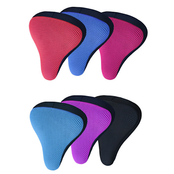 Andningsbar Mesh Screen Cykel för cover för cykel för sits, förbättrad komfort, andas för mountainbikecykel Navy Blue