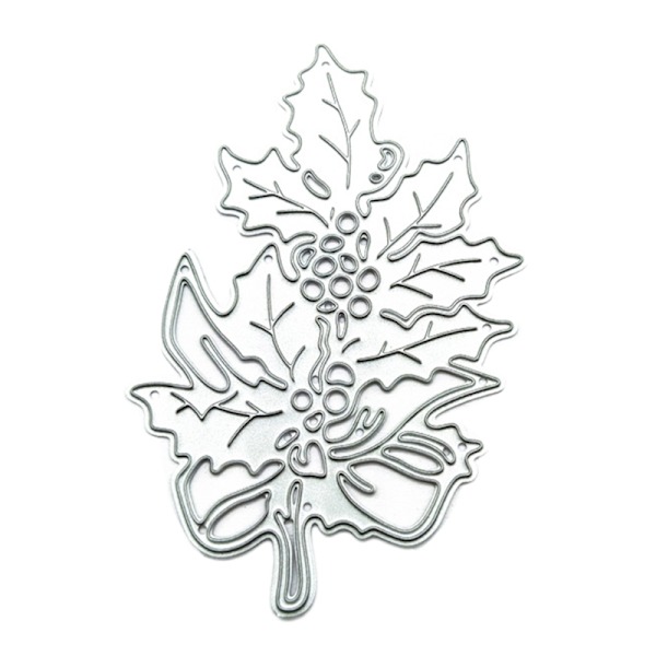 En Klase Druvor Metall Skärande Dies Stämplar Präglingsform DIY Scrapbooking Album Pappershantverk Kort Schablonmall