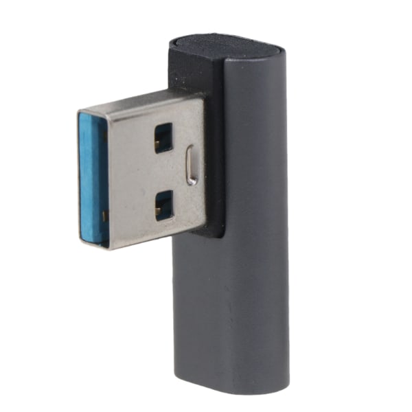 90 graders USB C till USB A-adapter rätvinkel USB A 3.0 Hane till USB Typ C-kontakt för bärbar dator