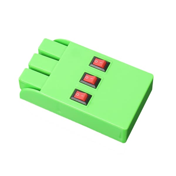 Tre-vejs parallelle laserlys kilde sæt 10x6cm Fysik Optik Udstyr