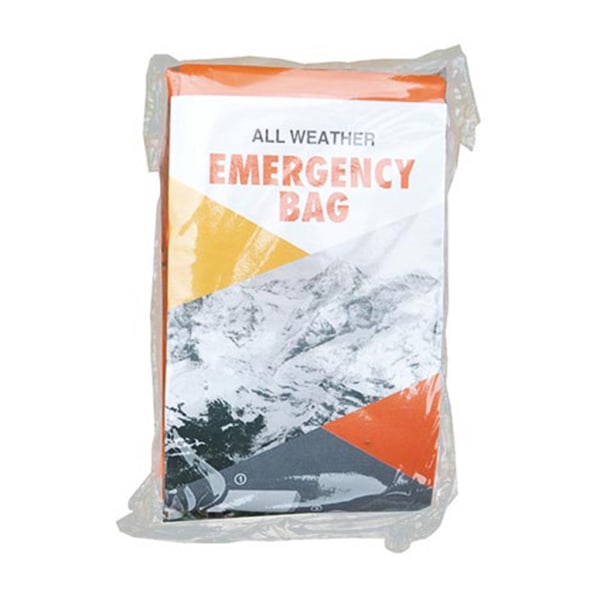 Emergency Survival sovsäck, thermal säckfilt, vattentät lätt bärbar säck för campingvandring utomhus Emergency blanket
