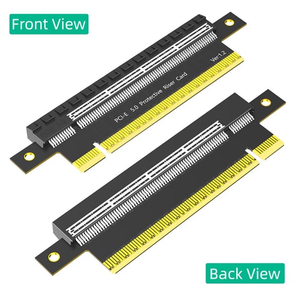 Precise PCIE 5.0 X16 Stigande Skyddskort Pci express Effektiv Adapter
