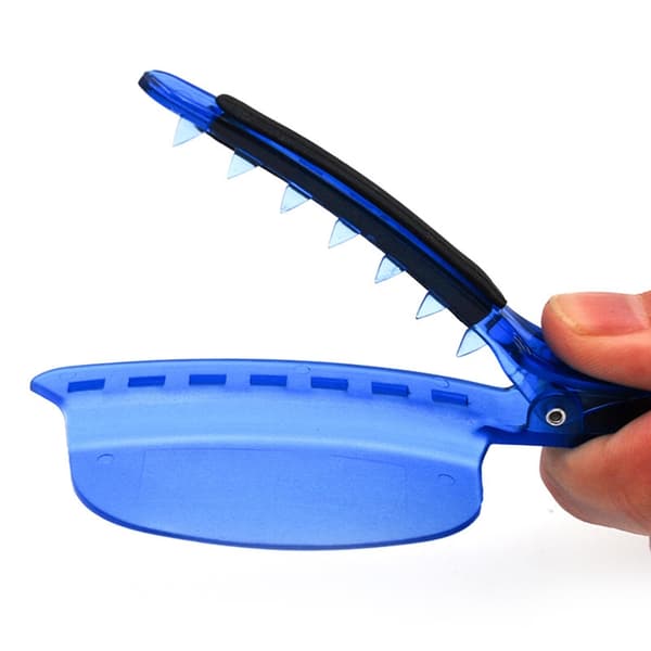 2 plastik hår-highlighting klemmer til nem DIY farvesektionering og styling