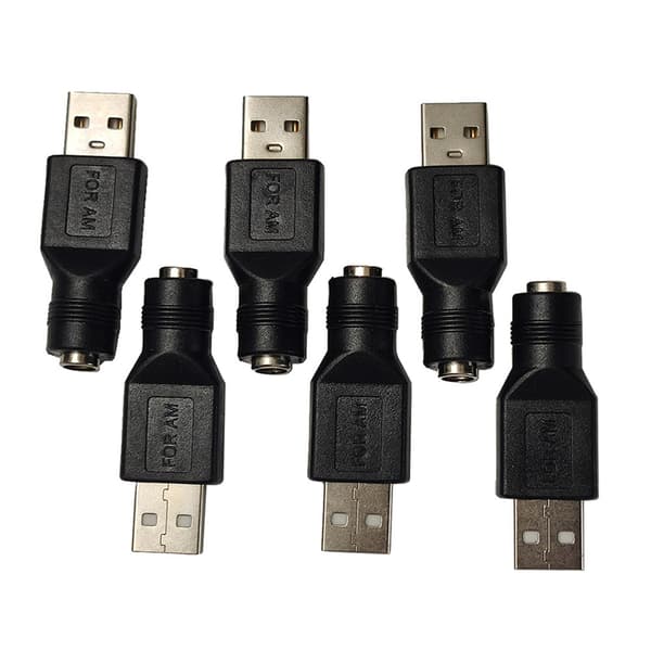 Hun-stik Han til Hun Adapter Hurtig Transmission 5.5x2.1mm