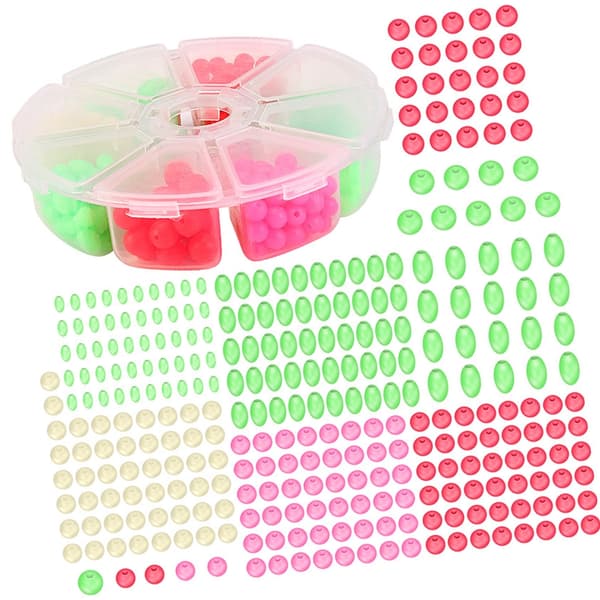 Høye elastisiteter Nattfiskeperler Holdbarhet Glødende Fiskeperler