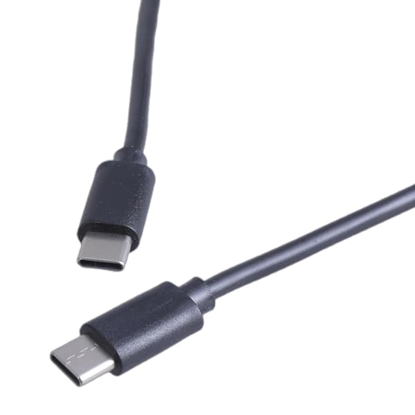 480Mbps Han til Han Stikledning USB C Strømkabel med Integrerede Kontakter