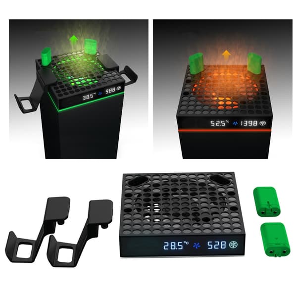 Stativ Värd Sido Radiatorer Usb Spelfläkt För Spelkonsoler