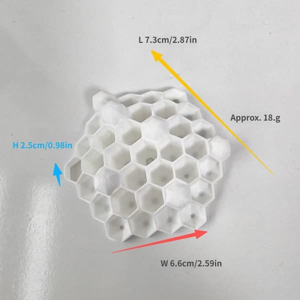 Plastsimulering Bikuber Dekorasjon for å holde veps unna utendørsområdet 2 STK