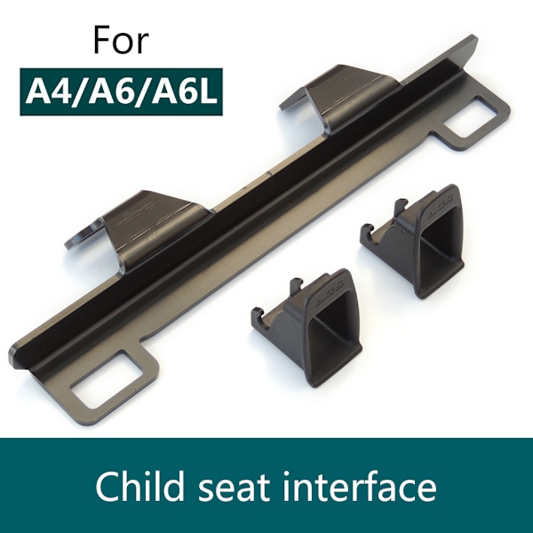 Til A6L A4 A6 ISOFIX Sæt Beslag Børnesikkerhed til Sæde Interface atch Connector