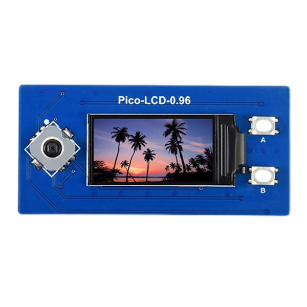 0.  96 tum 160x80 RGB IPSLCD Display Modul Skärm ST7735S Drivrutin Skärmkort för RaspberryPico