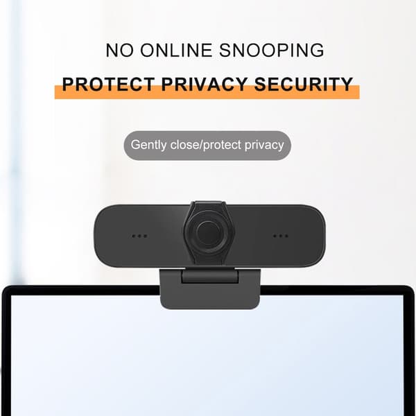Webcam Privacy Shutter Cover for Laptops Hindrer Uautorisert Tilgang Enkelt