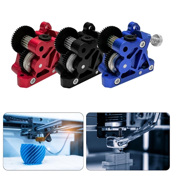 Store Ekstruderingsgear Direkte Drev Ekstruder til 3D Printer Opgraderinger Aluminium RM