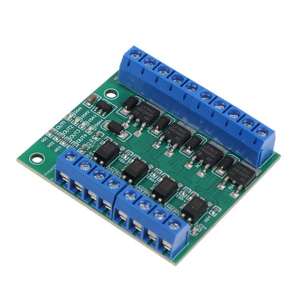 Fyrvägs MOS Tube FET Modul PLC Förstärkningskretskort Drivmodul Optokopplarisolering för DC-Interferensimmunitet