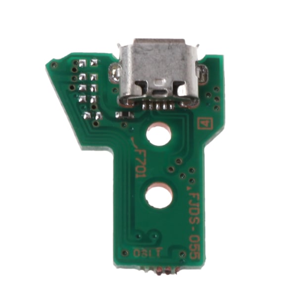 JDS-055 USB Charging Port Socket Board 12-stifts Flex Ribbon-kabel med kort och skruvmejsel för DualShock 4 Controller