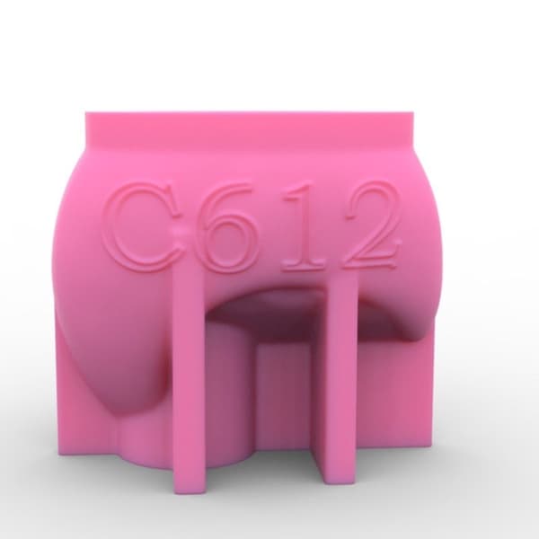 Unik silikoneform 3D blomsterpotter forme Månepigeformede penneholderforme