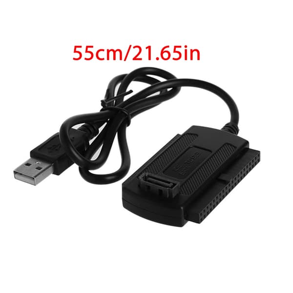 USB2.0-kiintolevysovitinkaapeli 2,5 ja 3,5 tuuman HDD SSD -asemille