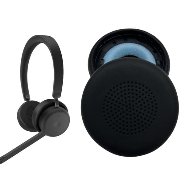 Öronkuddar Öronkuddsskydd för VOIP Trådlöst Headset Öronmuffar