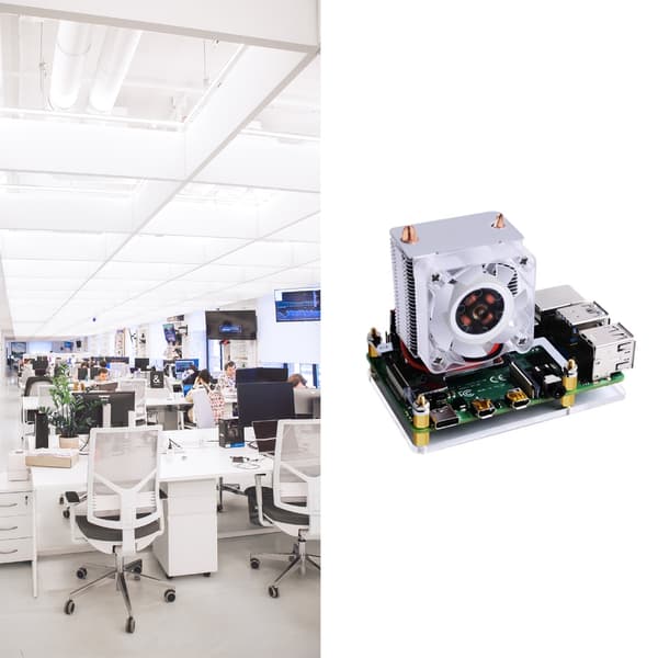 CPU LED Køleventilator 4 Køleventilator til 4B / 3B