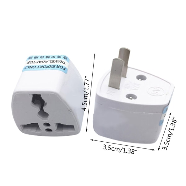 Universal American Travel Plug Converter US Reseadapter Power Adapter Mini US Outlet Adapter Hållbar