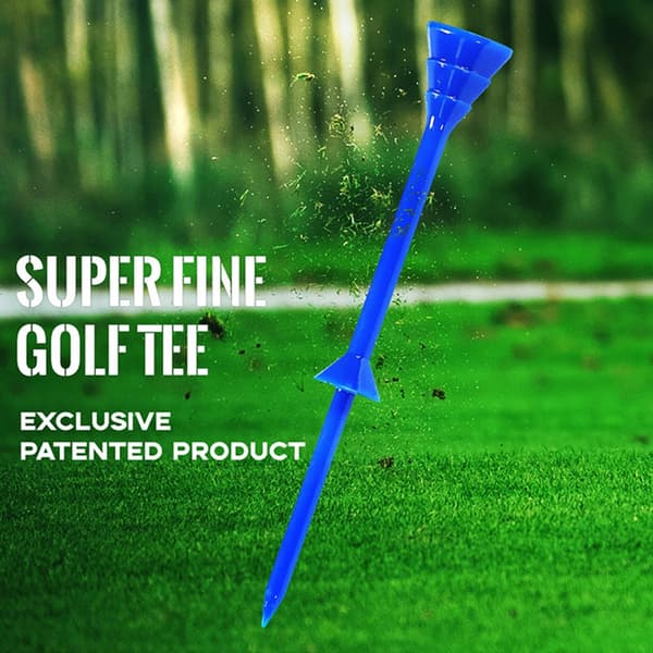 10 st/förpackning Golfbas Slott Golf Support Tees för Långdistans Slagträning