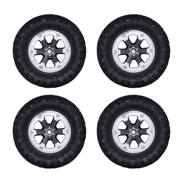 Holdbare R/C Crawler Hjul Dæk Nav & Dæk 4 STK/Sæt til WPL 1:12 4x4WD